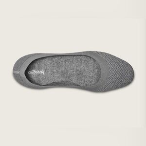 All birds grey ballet flats